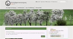 Desktop Screenshot of kreisjaegervereinigung-calw.de